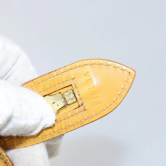 LOUIS VUITTON Epi Saint Jacques Hand Bag Yellow - Picture 13 of 16